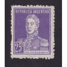 ARGENTINA 1924 GJ 604 ESTAMPILLA NUEVA CON GOMA U$ 2.4